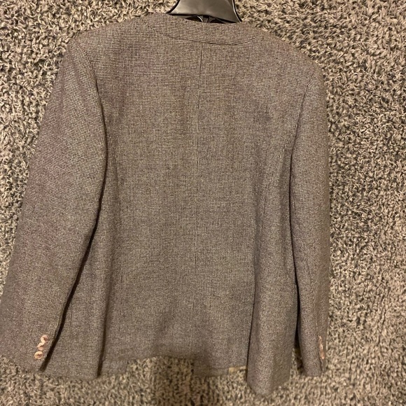 E.H. Woods Tweed Wool Vintage Gray Size 14 wool Blend VTG 90s - Picture 6 of 11